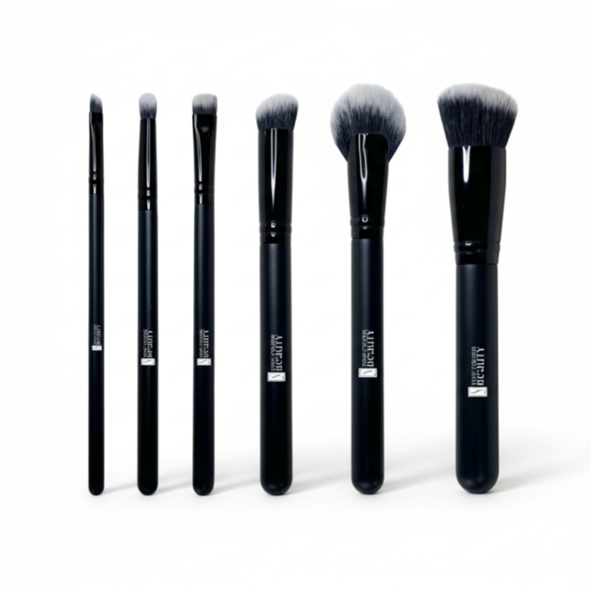 6-Piece Eco-Friendly Makeup Brush Set | Complete Collection