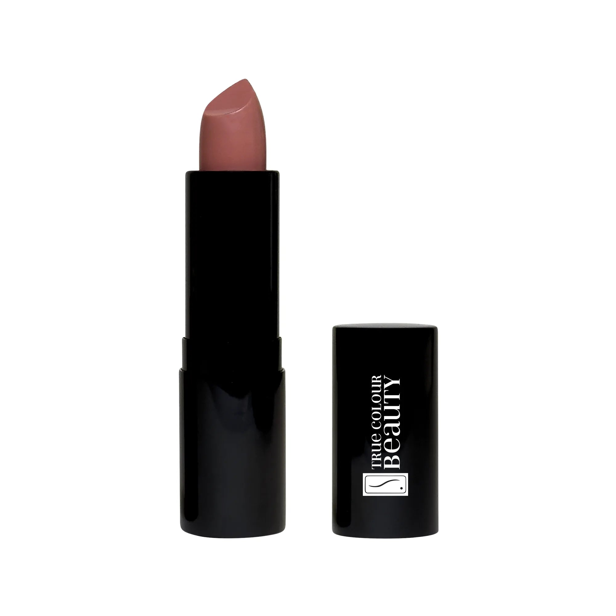 True Luxury Cream Lipstick tube in Velvet Cocoa by True Colour Beauty