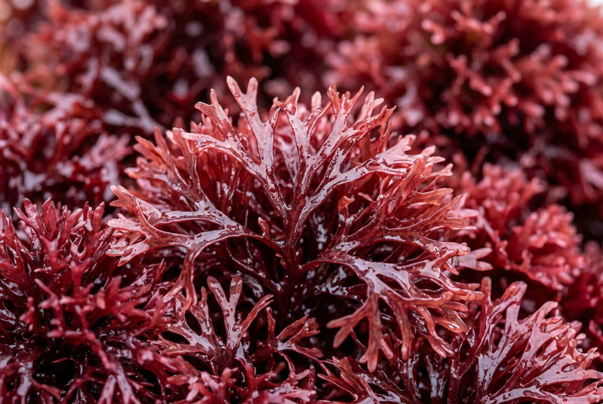 Red Algae: Ocean-Sourced Smoothness and Shine for Hair