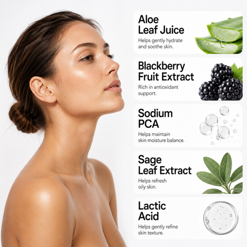 Aloe Refresh Facial Wash | Daily Gel Cleanser | True Colour Beauty