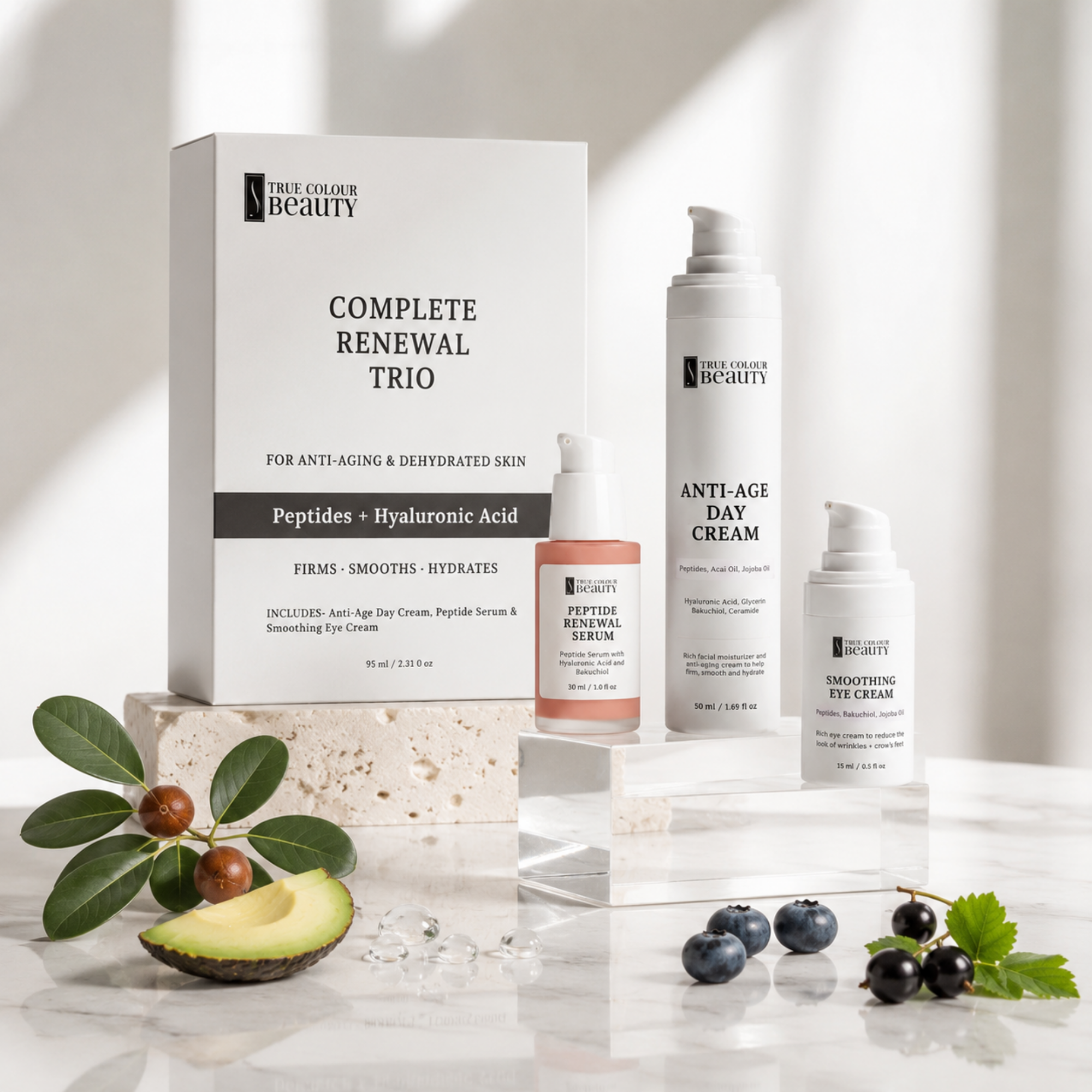 Complete Renewal Trio - Anti-Aging Skincare | True Colour Beauty