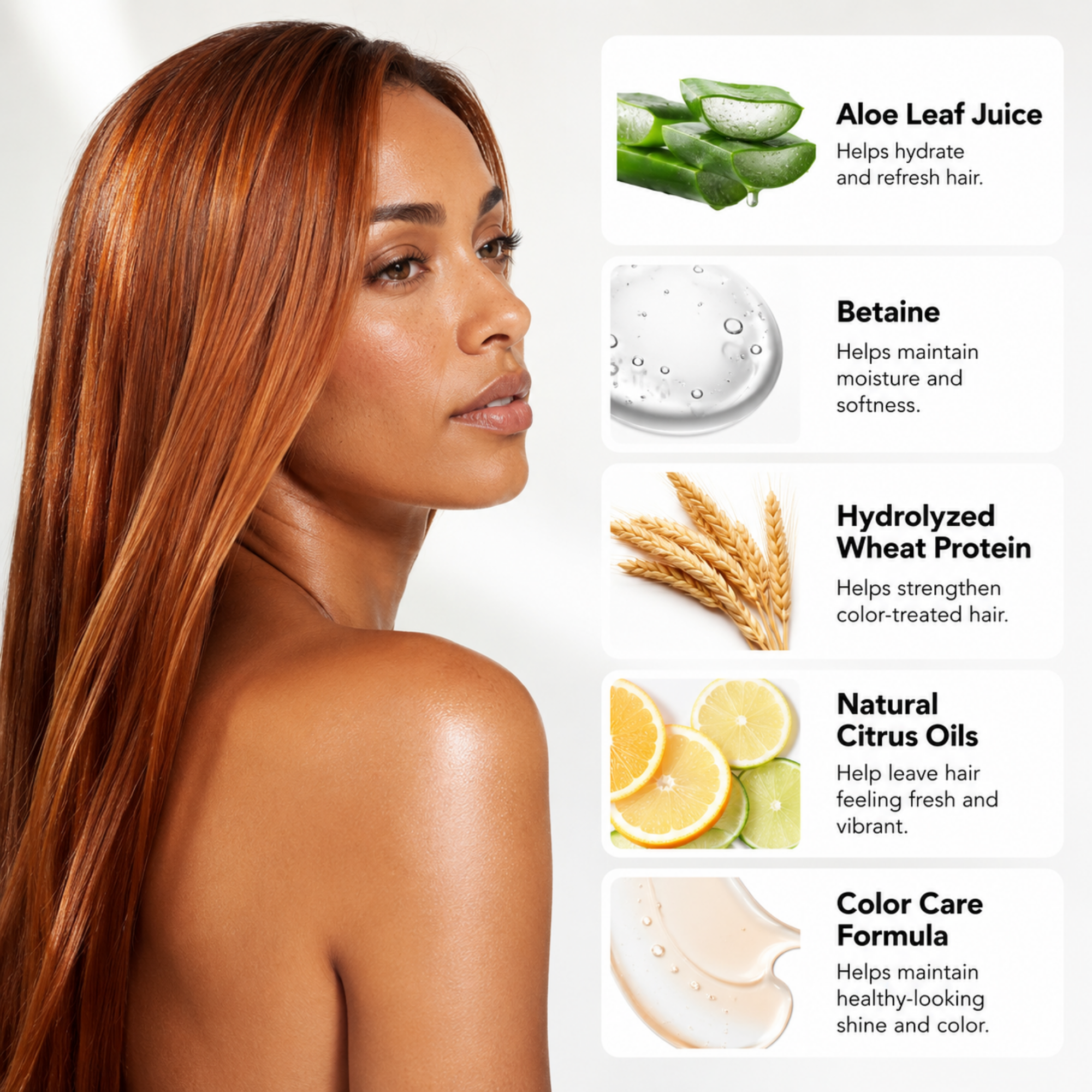 Color Care Shampoo - Grapefruit | Color Protection | Vegan | Natural