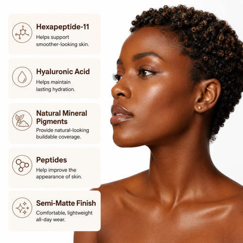 Peptide Foundation 45 Deep Warm - True Colour Beauty