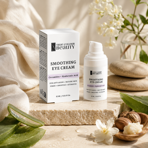 Smoothing Eye Cream with Ceramides for Firmer Skin - True Colour Beaut…