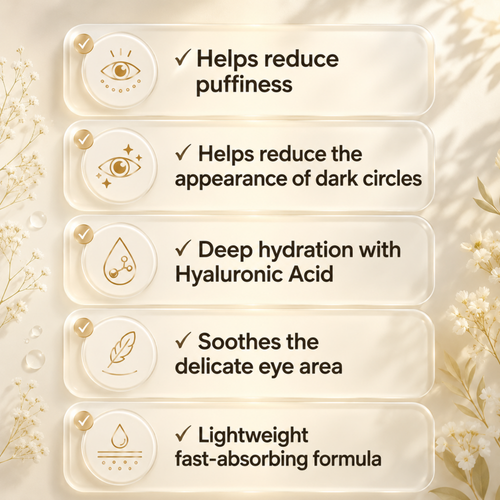 Calming CBD Eye Cream for Puffiness and Dark Circles
