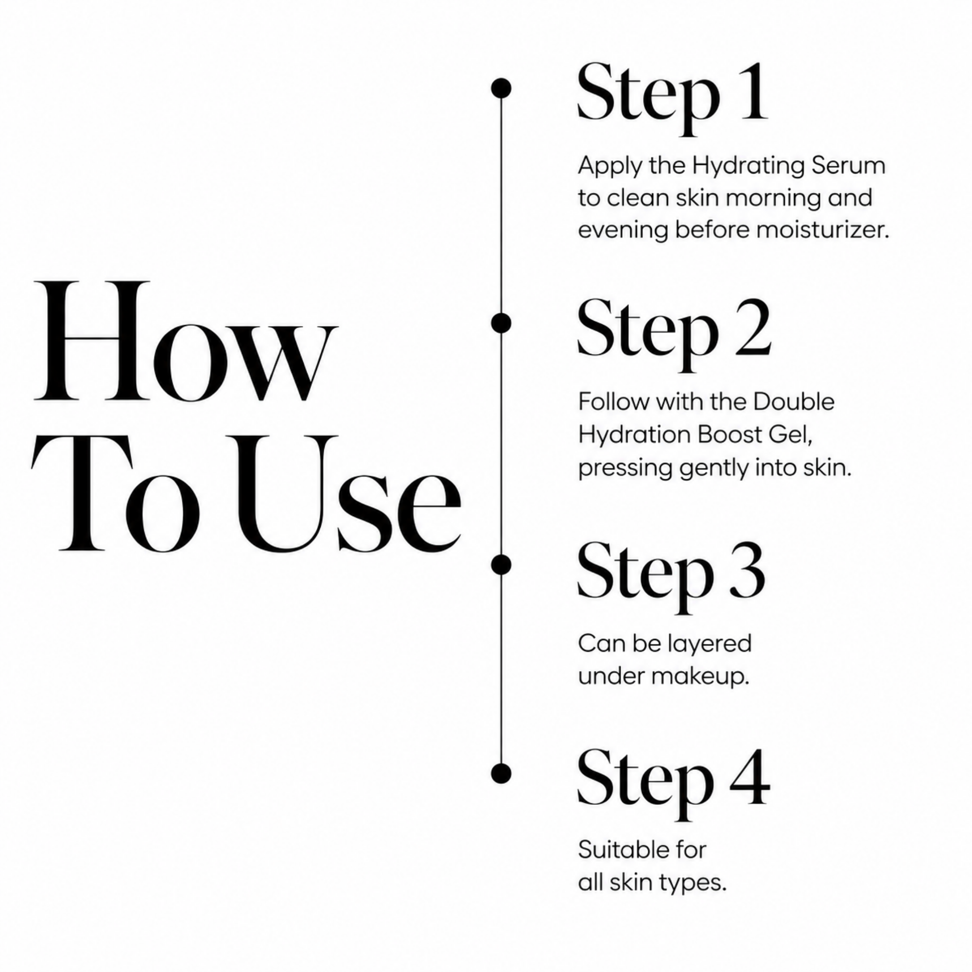 Double Hydration Duo | Hyaluronic Acid Serum + Gel Set