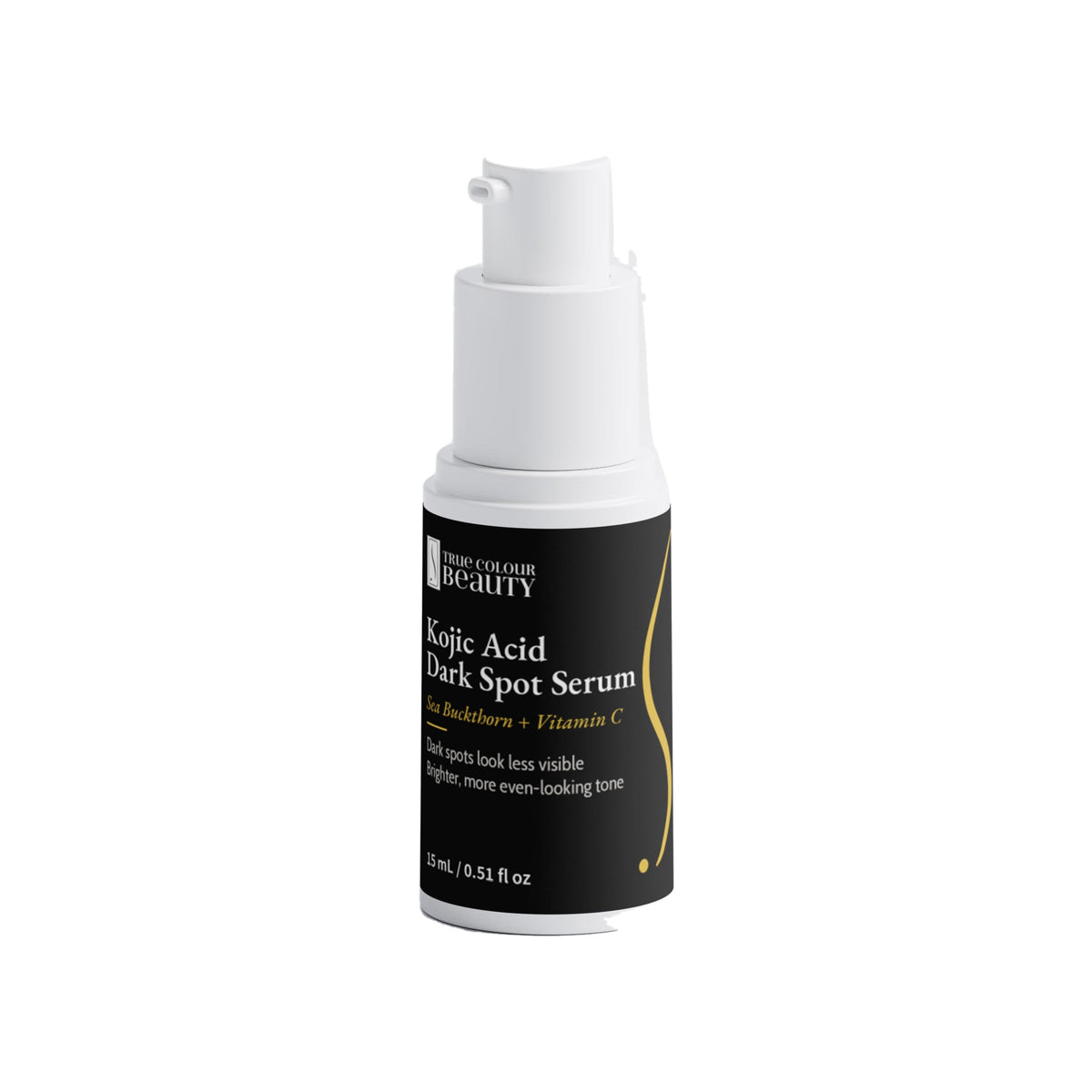 Kojic Acid Dark Spot Serum bottle, front label