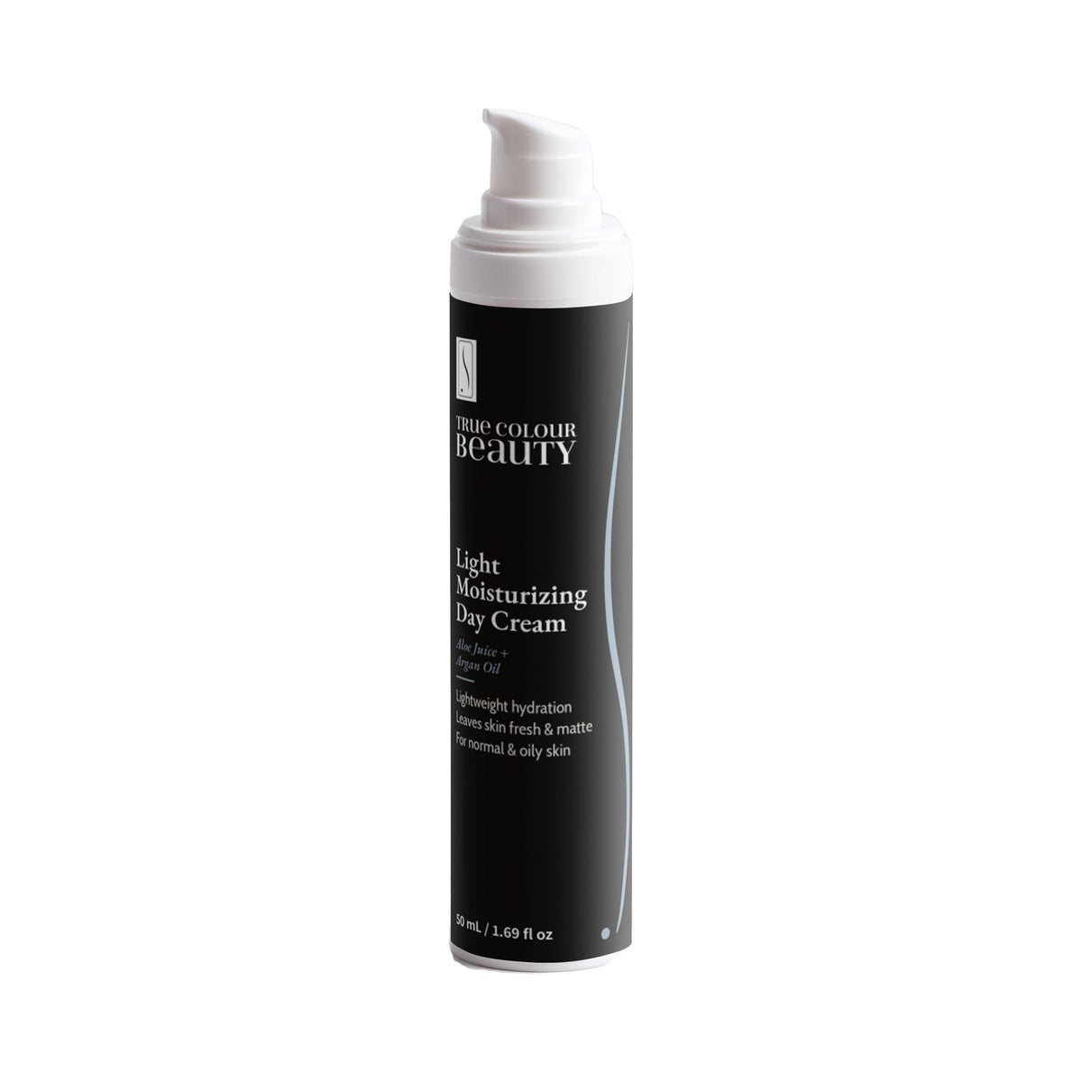 Light Moisturizing Day Cream bottle, front label