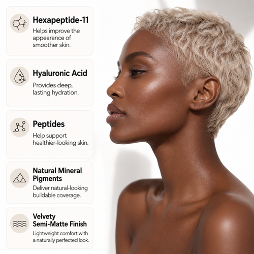 Peptide Foundation 50 Deep Cool - True Colour Beauty