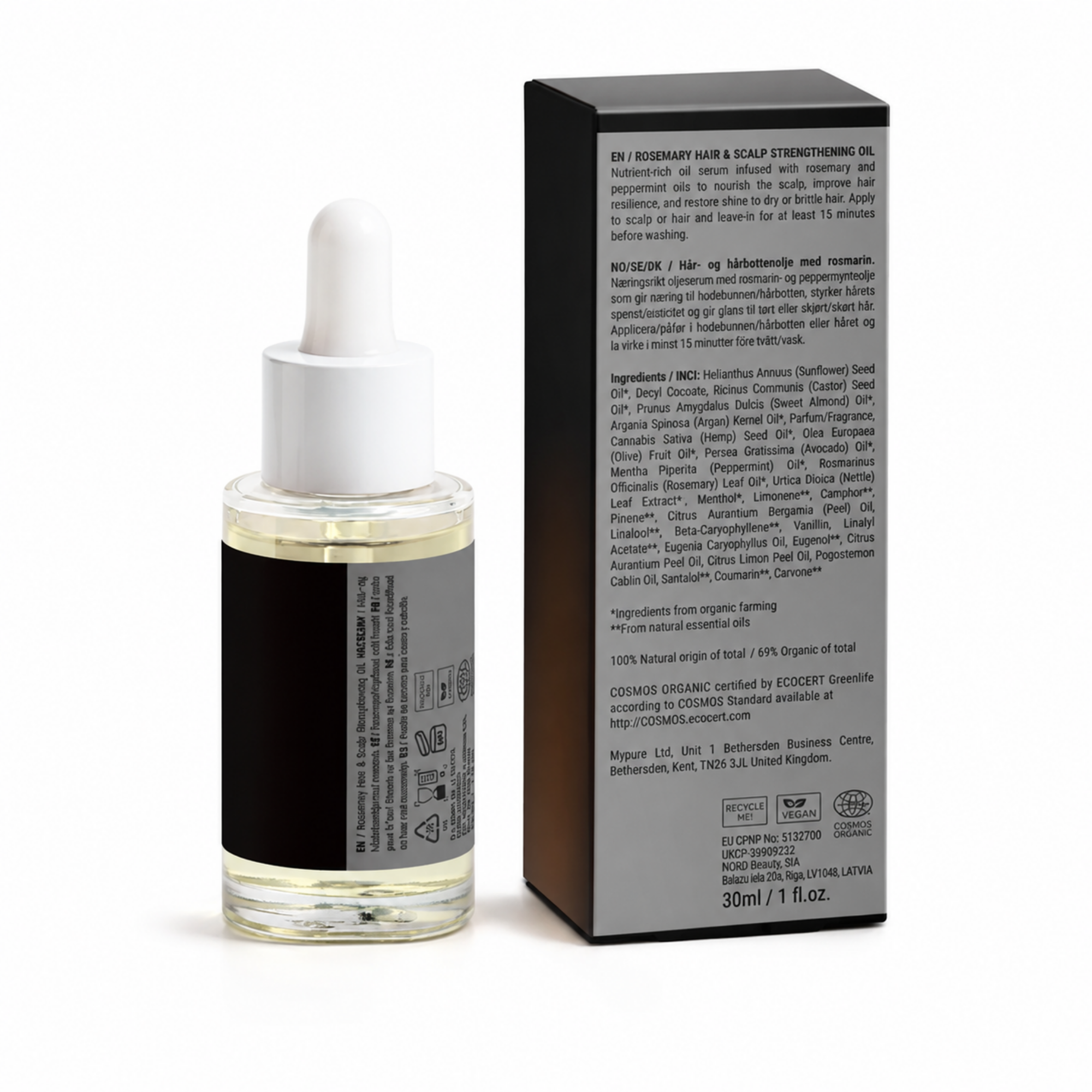 Rosemary Hair & Scalp Strengthening Oil | True Colour Beauty