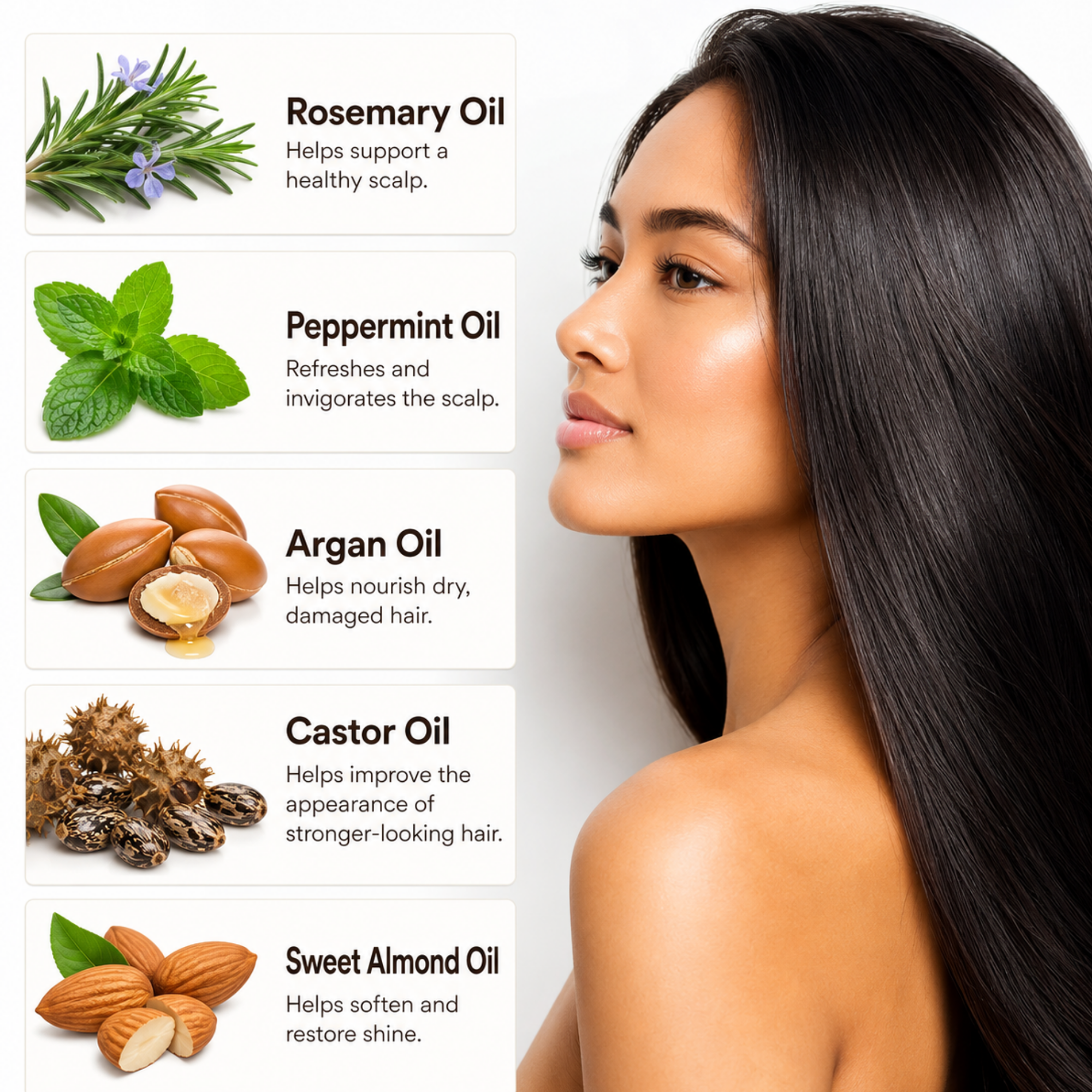 Rosemary Hair & Scalp Strengthening Oil | True Colour Beauty