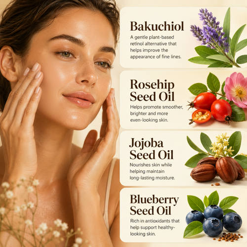 Natural Retinol Alternative Oil Serum with Bakuchiol - True Colour Bea…