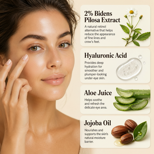 Retinol Alternative Eye Serum for Fine Lines - True Colour Beauty