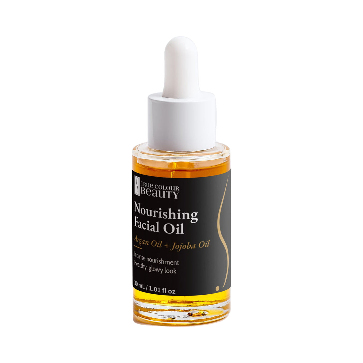 Nourishing Facial Oil bottle, front label