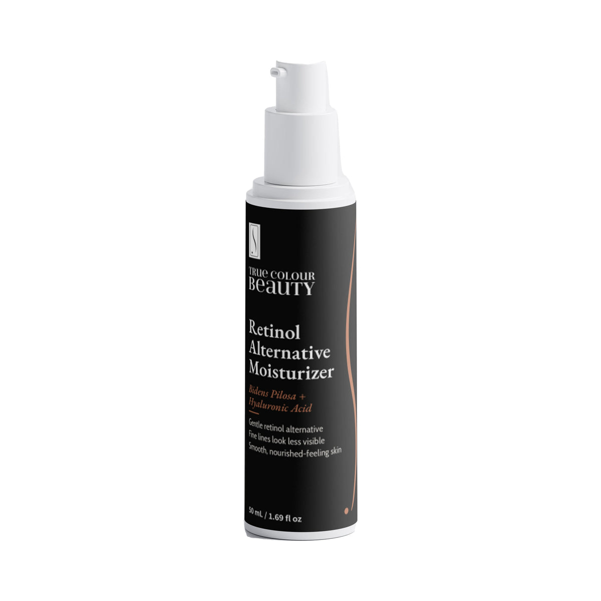 Retinol Alternative Moisturizer bottle, front label