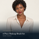 6-Piece Makeup Brush Set by True Colour Beauty