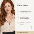 How to use 6-Piece Makeup Brush Set