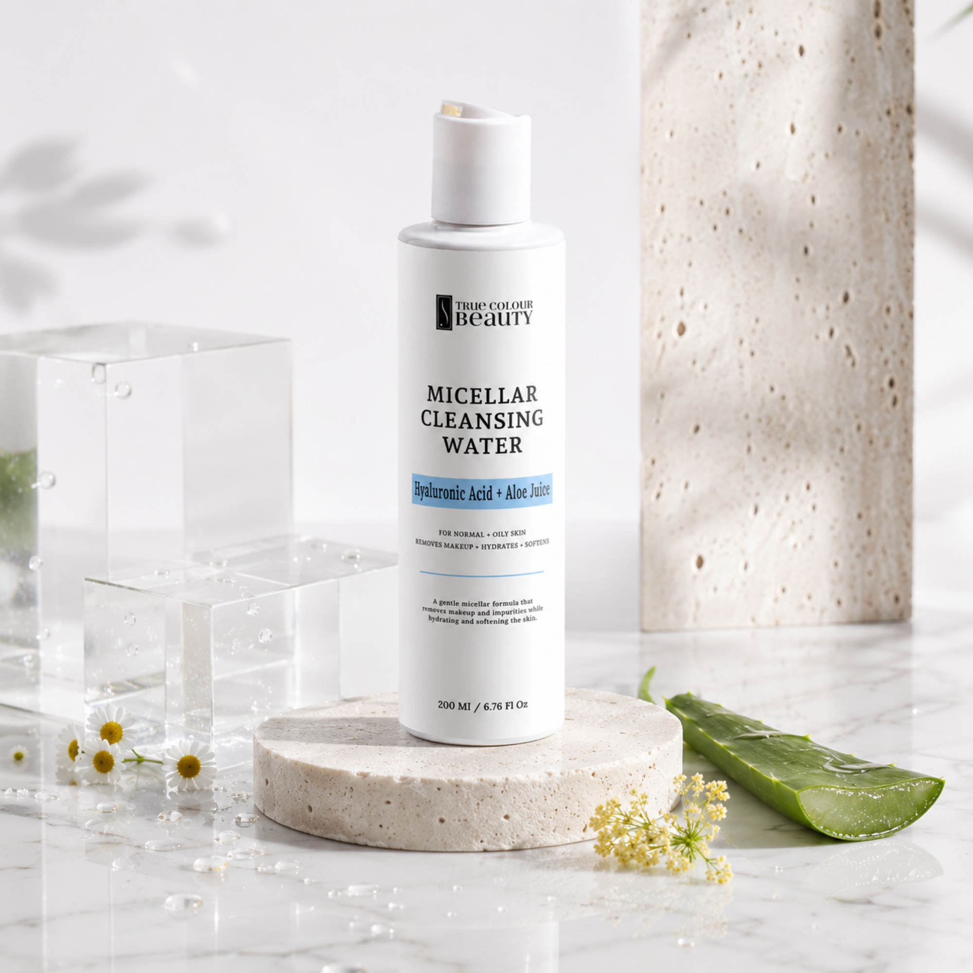 Micellar Cleansing Water | Gentle Makeup Remover | True Colour Beauty