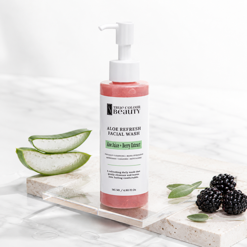 Aloe Refresh Facial Wash | Daily Gel Cleanser | True Colour Beauty