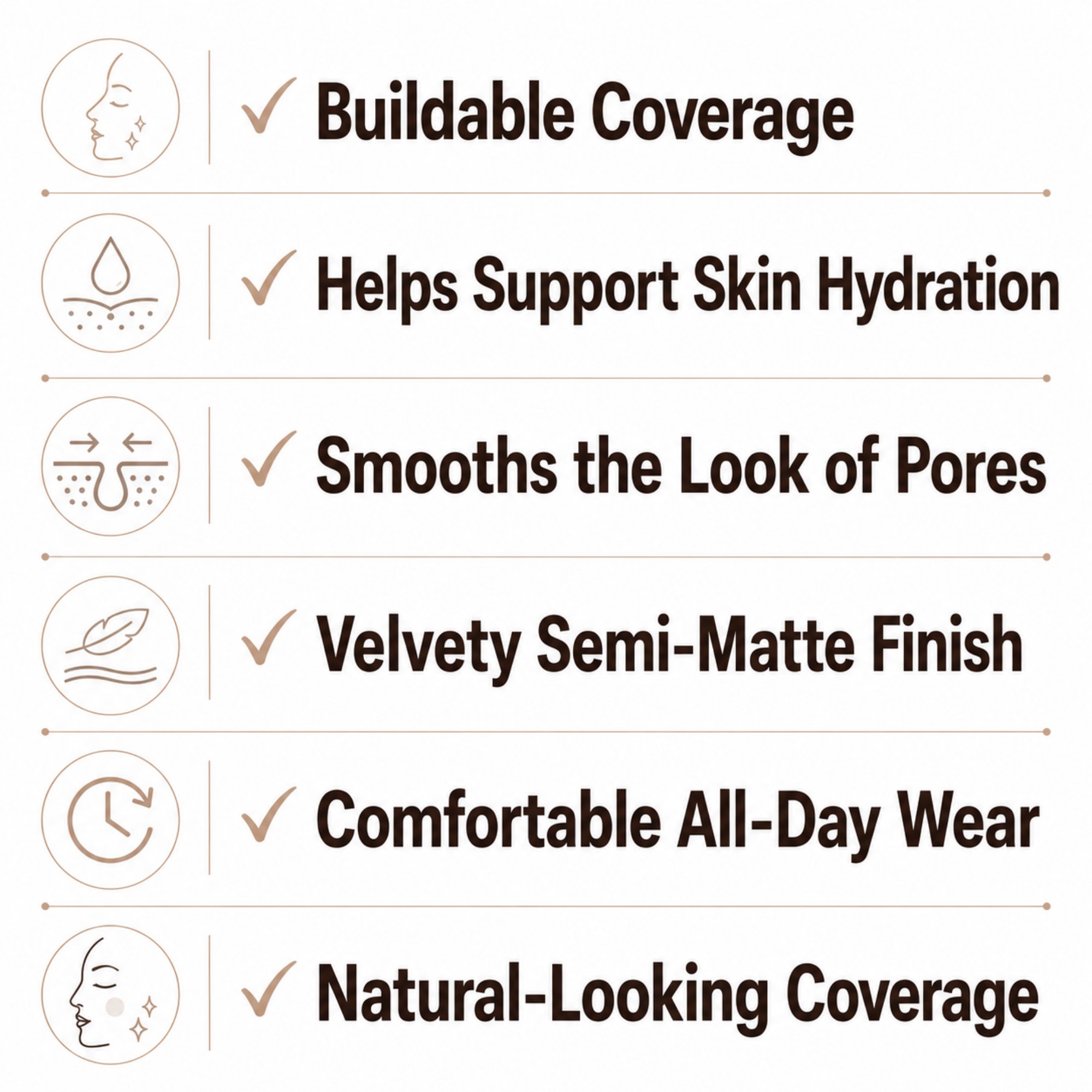 Peptide Foundation- True Colour Beauty