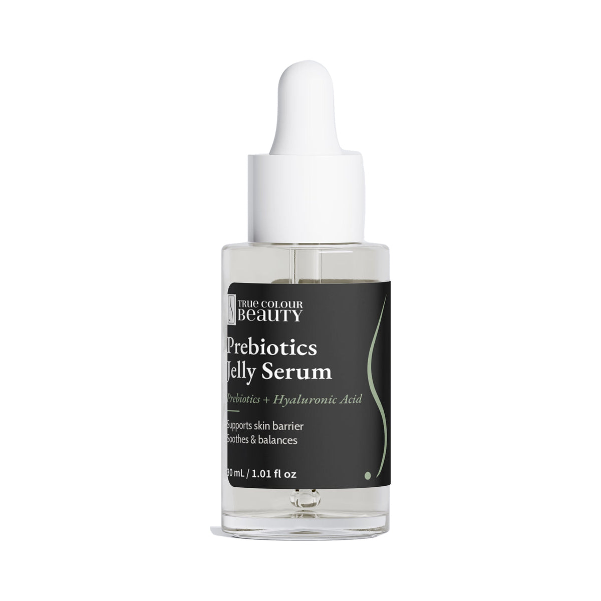 Prebiotics Jelly Serum bottle, front label