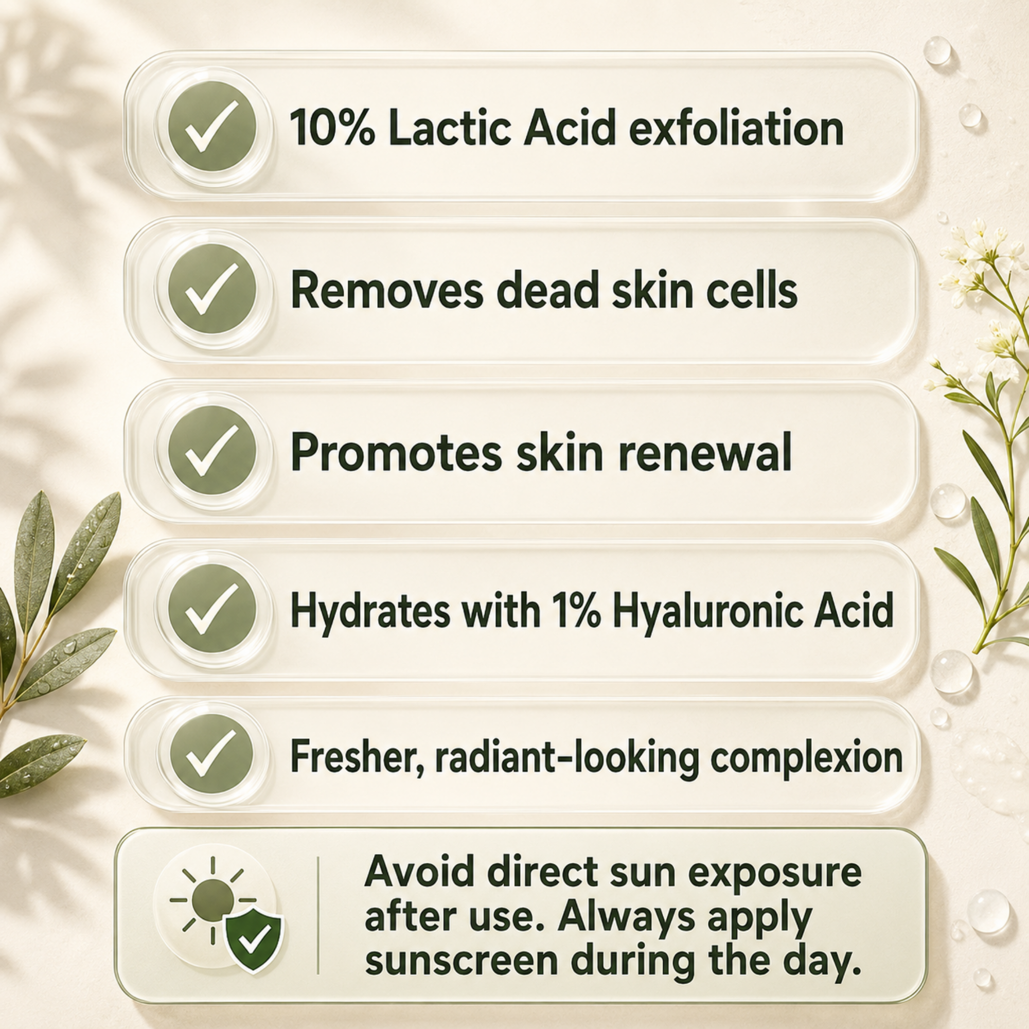 AHA Exfoliating Concentrate with Lactic Acid - True Colour Beauty