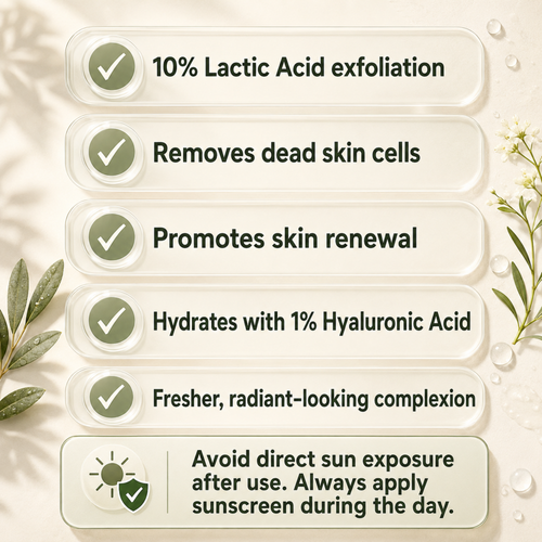 AHA Exfoliating Concentrate with Lactic Acid - True Colour Beauty