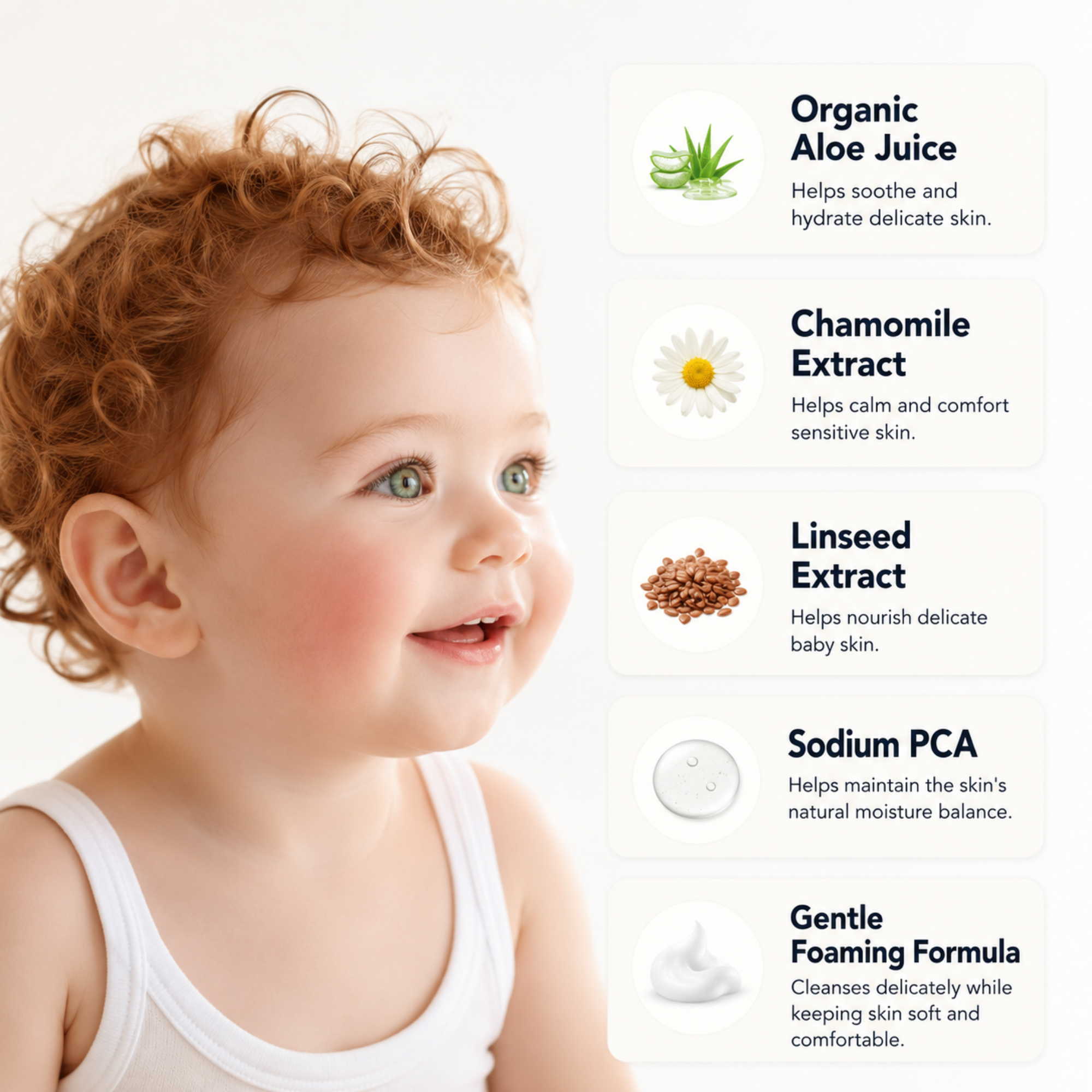 Organic Baby Foaming Wash