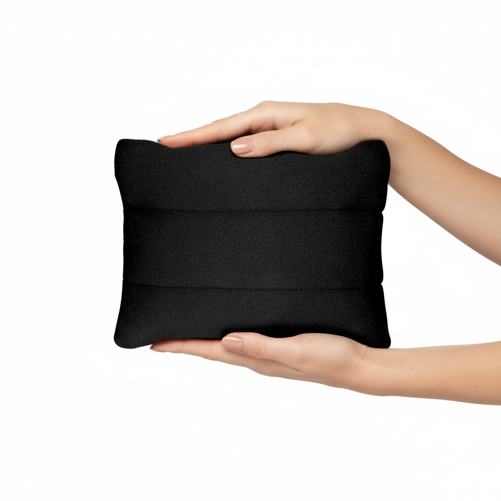 Black Quilted Makeup Bag | True Colour Beauty