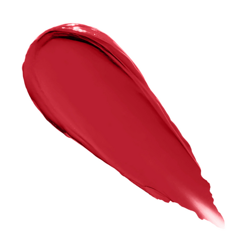 True Crimson color swatch of True Colour Beauty Matte Liquid Lip Stain, displaying a rich crimson hue ideal for a striking and timeless finish.