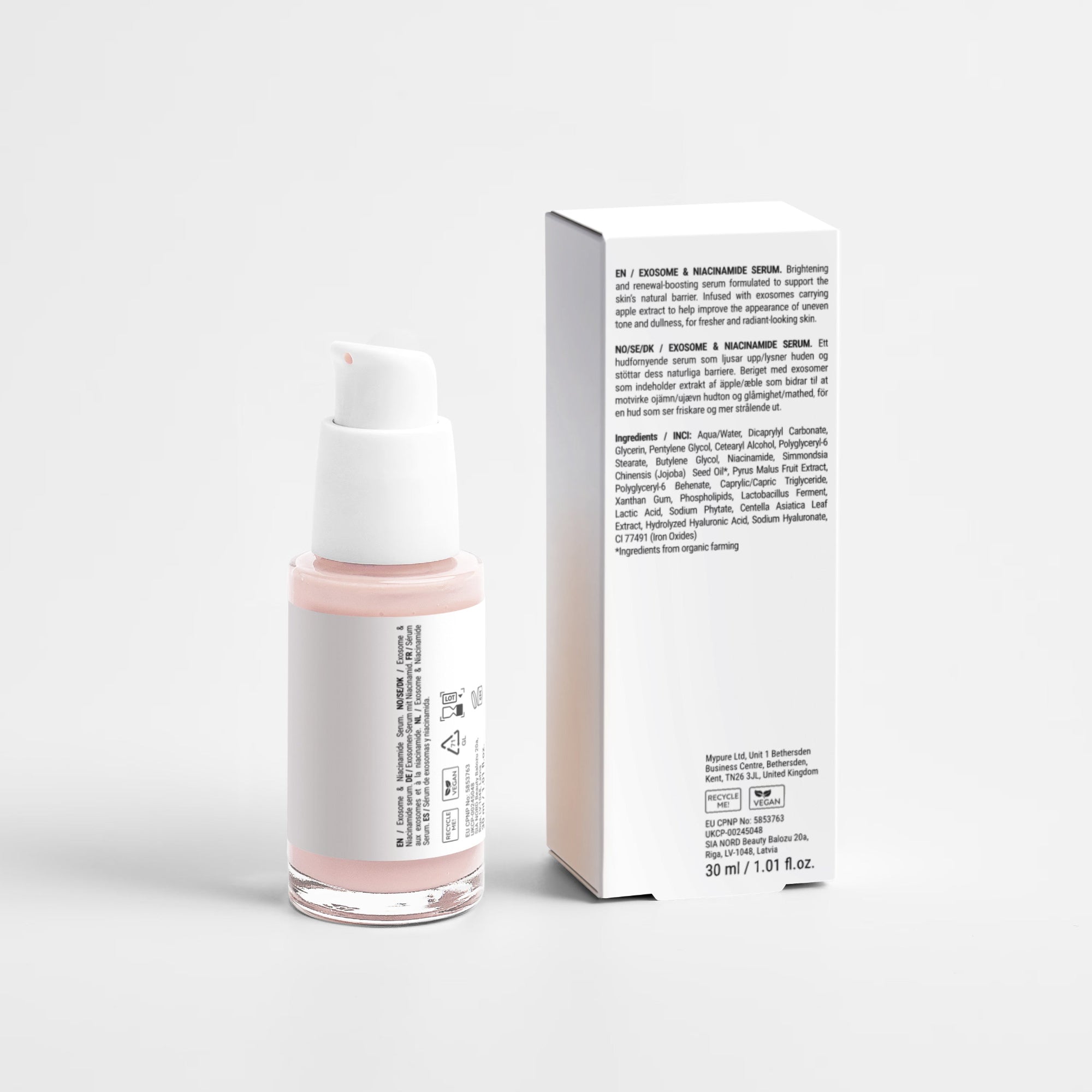 Exosome & Niacinamide Serum for Brighter Skin - True Colour Beauty