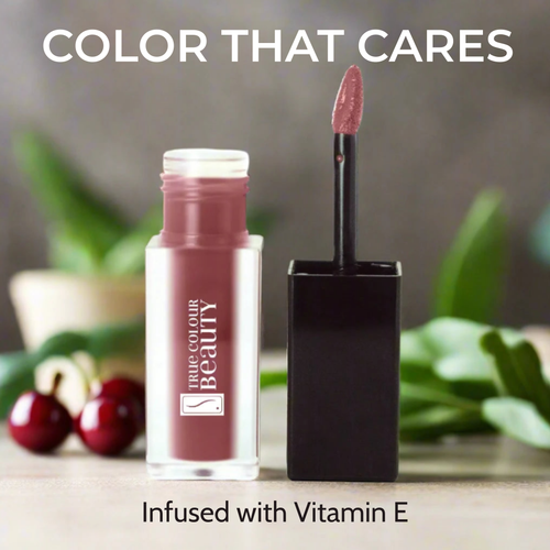 Matte Lip Stain Dark Cherry | Long-Wearing - True Colour Beauty