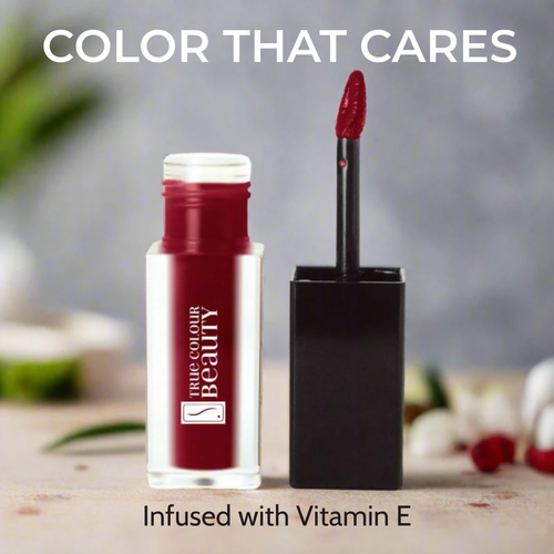 Matte Lip Stain Dark Sienna | Long-Wearing - True Colour Beauty