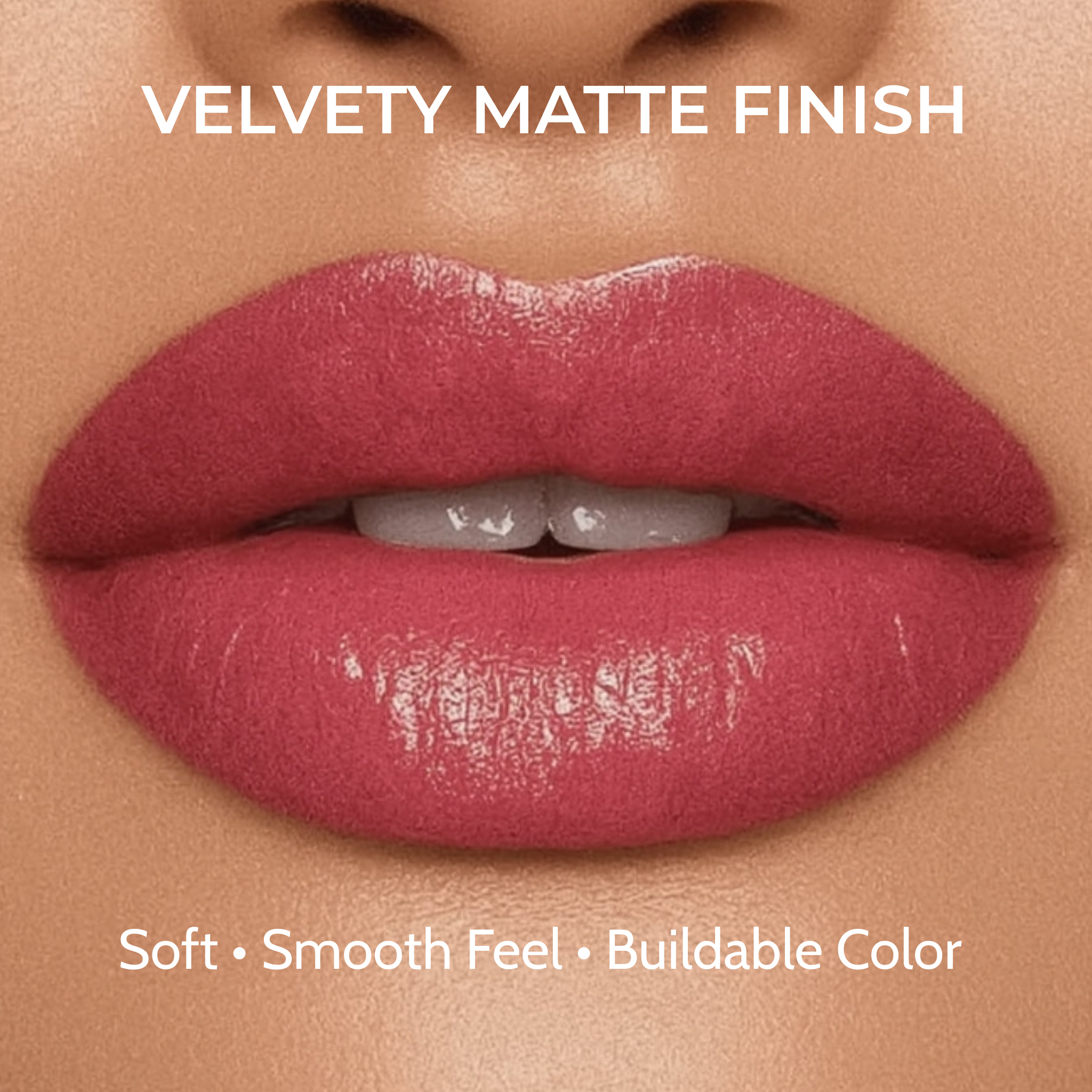Matte Liquid Lip Stain Deep Burgundy | Long-Wearing - True Colour Beauty