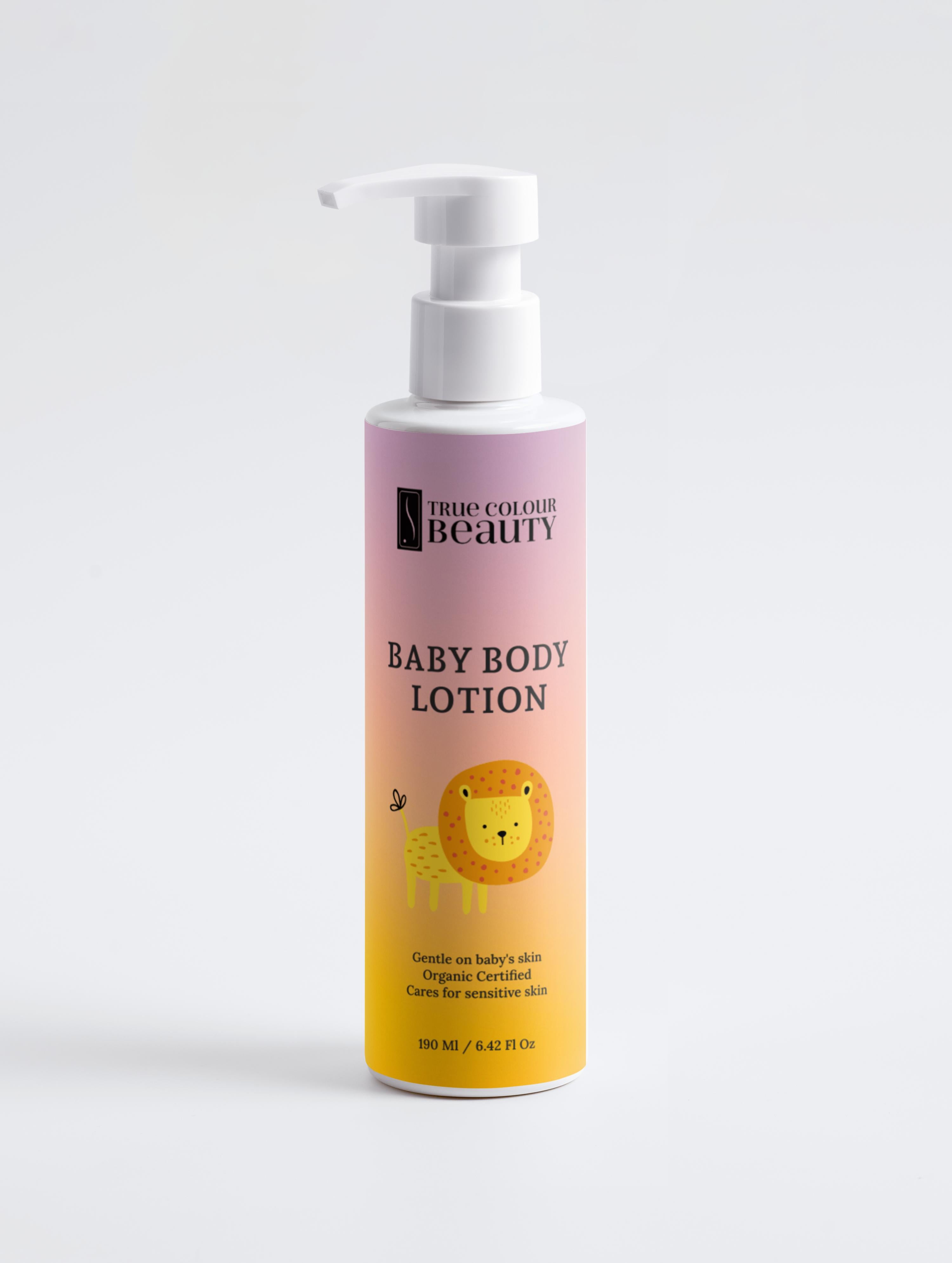 Organic Baby Body Lotion | Gentle Moisturizer with Shea Butter