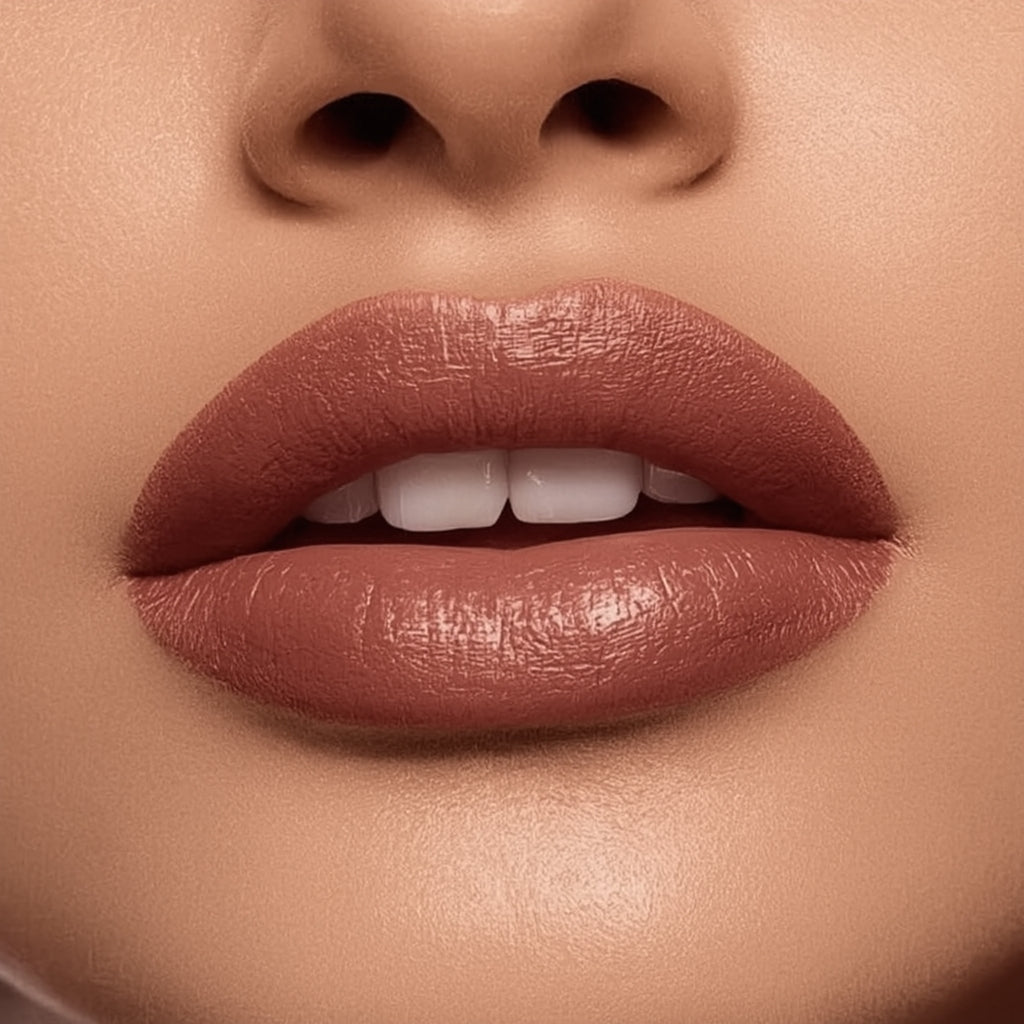 Luxury Cream Vegan Lipstick - Soft Mocha