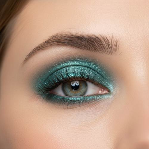 Glitter Dust Aquamarine | Ultra-Fine Turquoise Shimmer - True Colour Beauty