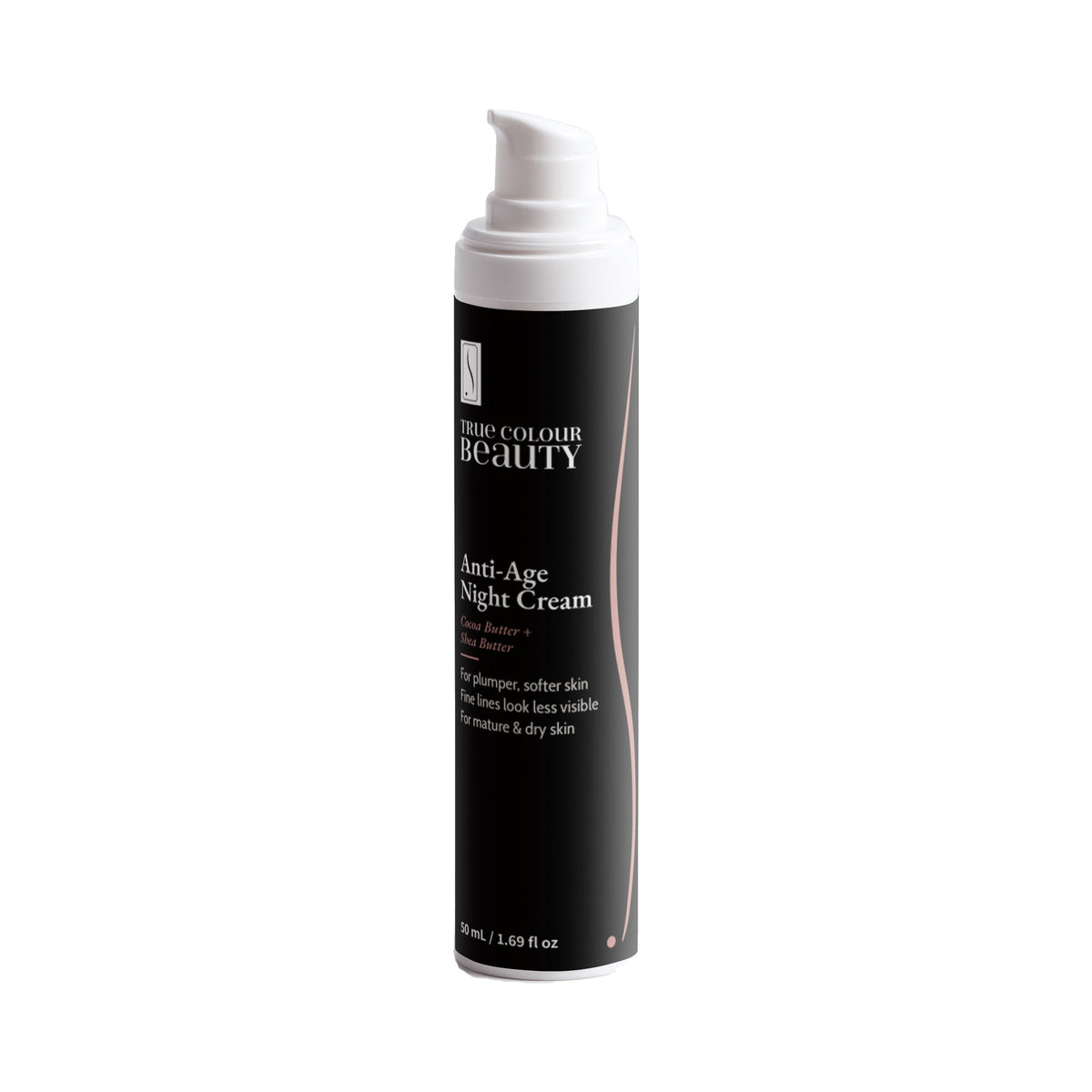 Anti-Age Night Cream bottle, front label