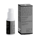 Kojic Acid Dark Spot Serum, bottle and box, back view with ingredients and directions