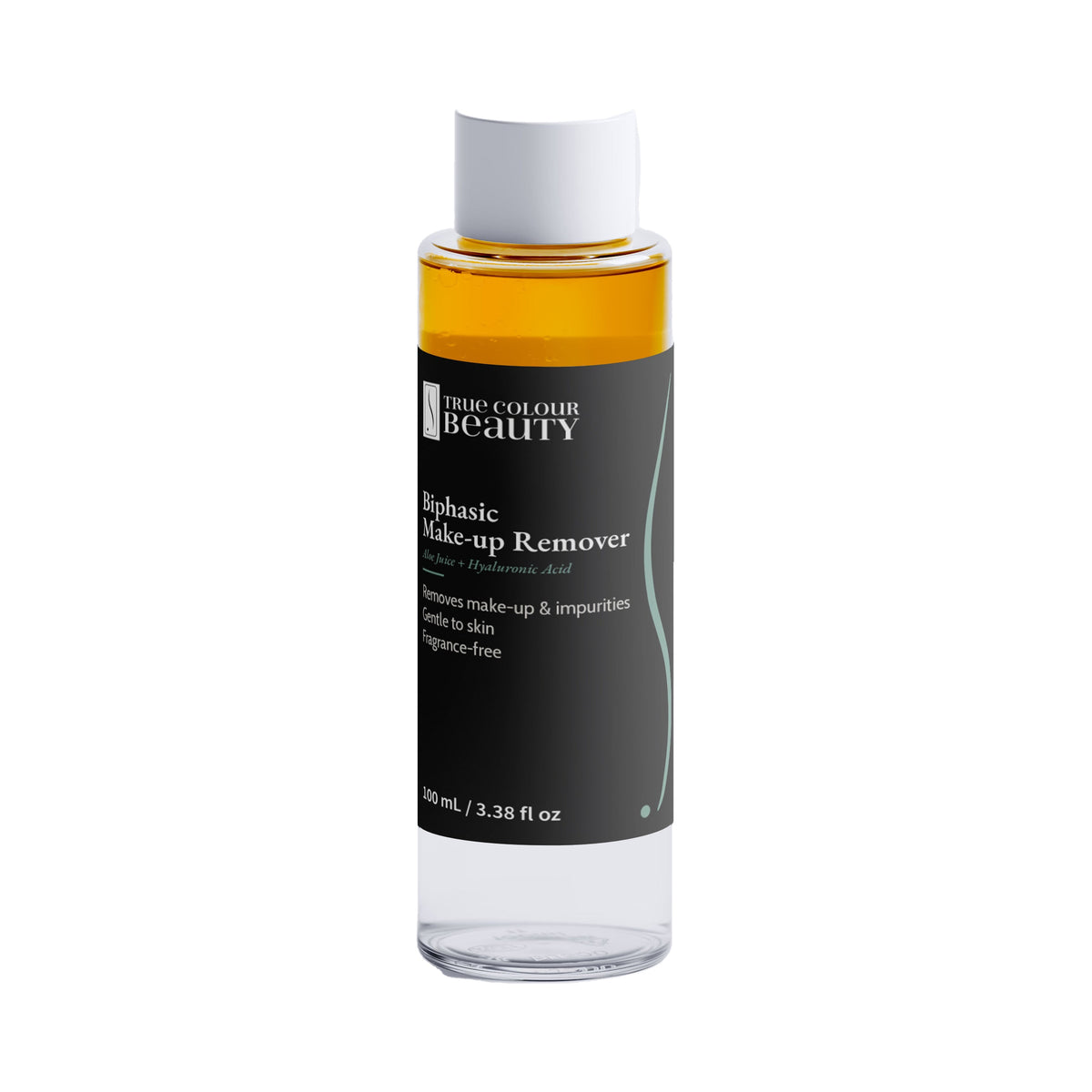 BiPhasic Make-up Remover bottle, front label
