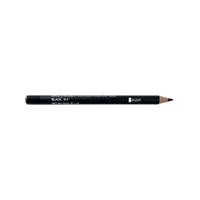 Pro Colour Khol Eyeliner - Deep Black, a black pencil with white text, ideal for bold, long-lasting eye definition and smooth application.