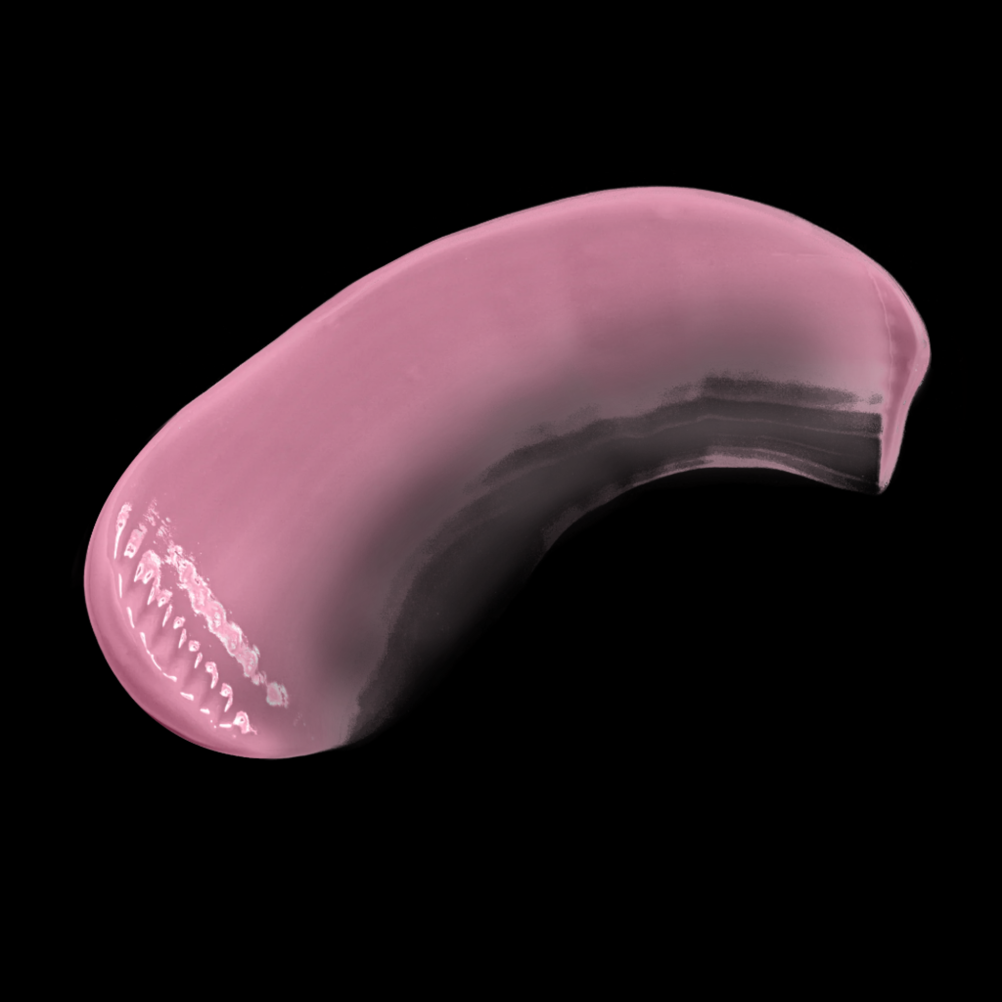 LG02 Color swatch Pinky lip gloss.