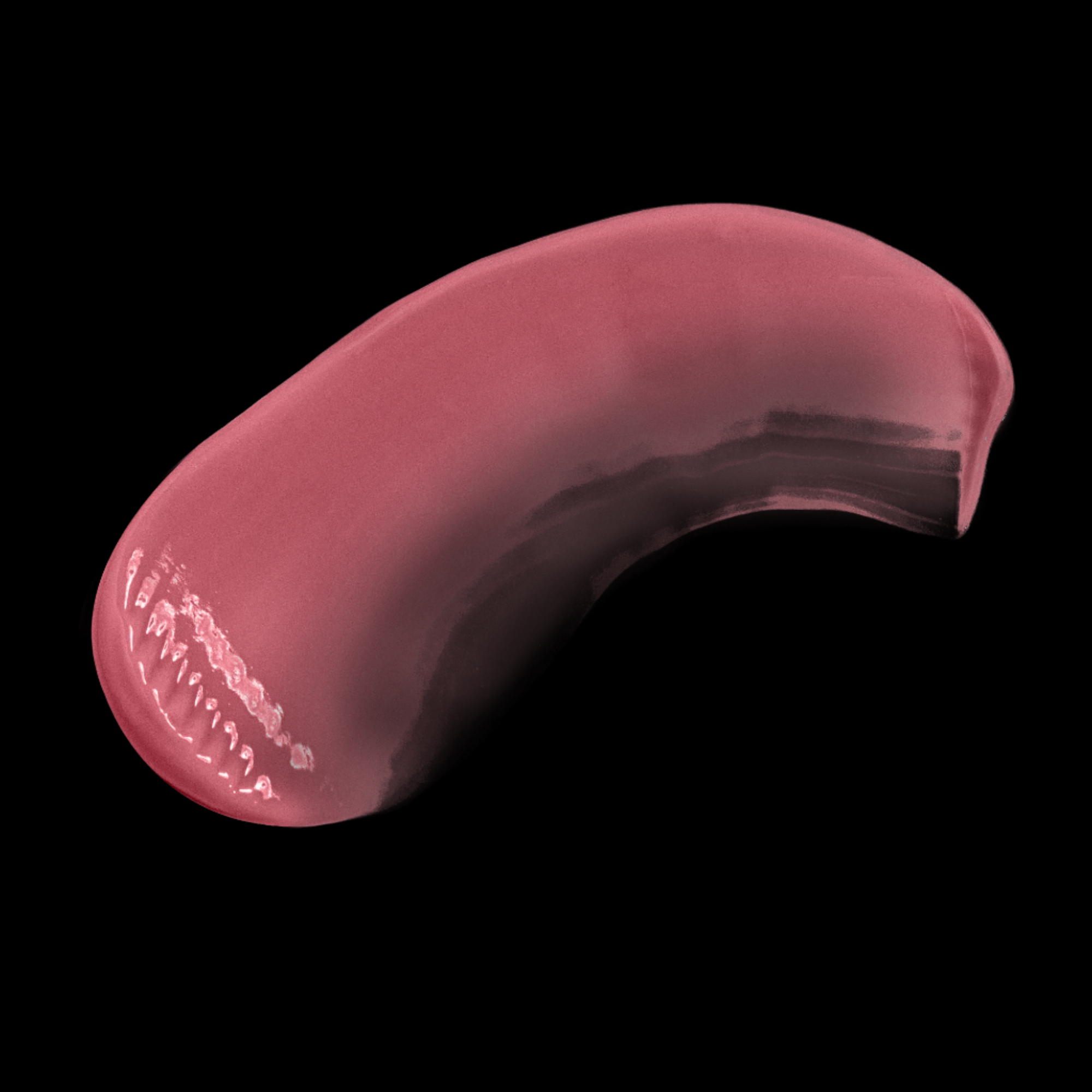LG10 Sienna color swatch of true shine lip gloss.
