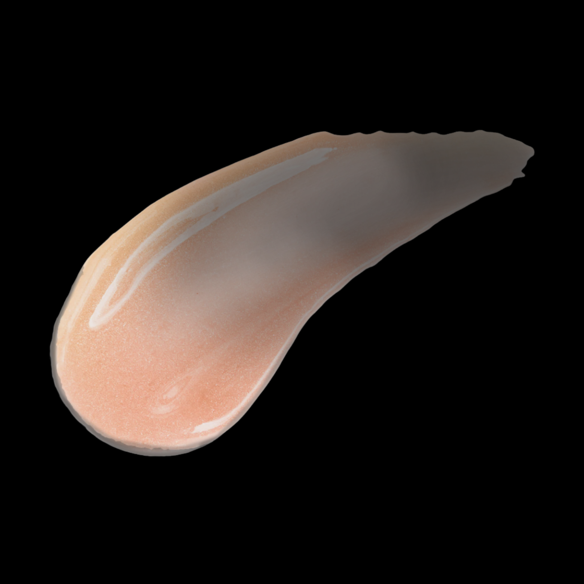LG22 true shine lip gloss color swatch dripping gold.