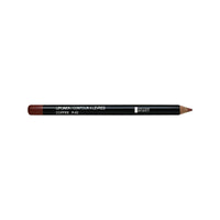 Lip Liner - Deep Umber: Close-up of a sleek, black tube, showcasing a creamy, long-lasting formula for precise lip definition. Ideal for achieving a professional look.