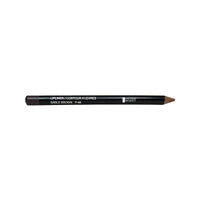 Lip Liner - Warm Chestnut, a close-up of a pencil-like shape, reflecting True Colour Beauty's commitment to high-quality, sustainable makeup with a rich, smudge-proof formula.