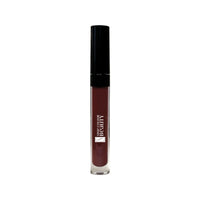 Liquid to Matte Lipstick - Vixen, featuring a slanted doe applicator for precise application, displayed in a close-up shot emphasizing its sleek, pocket-sized design.