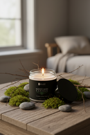 Earthy Moss Soy Candle – Hand-Poured Natural Soy Candle
