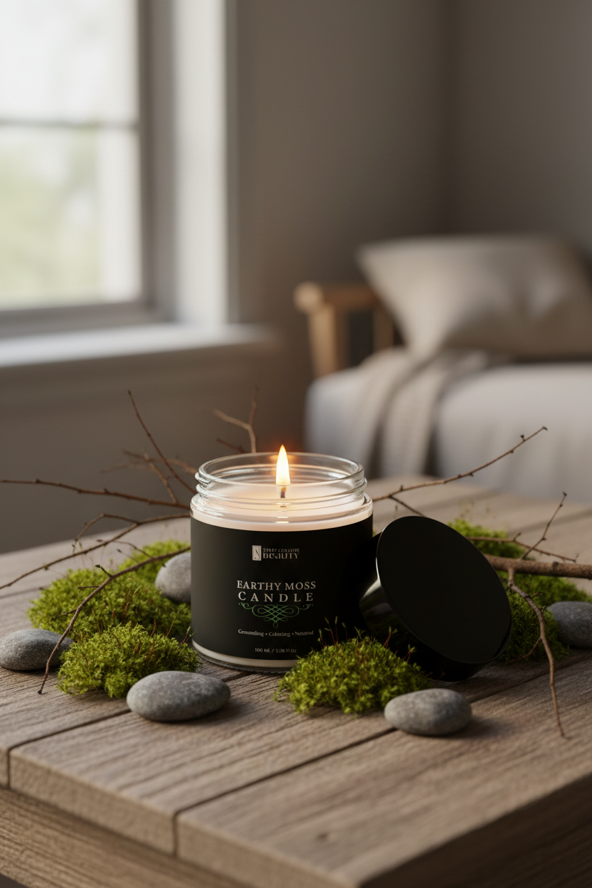 Earthy Moss Candle