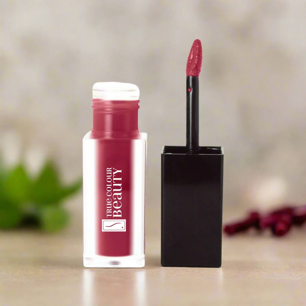 Matte Liquid Lip Stain - Deep Burgundy